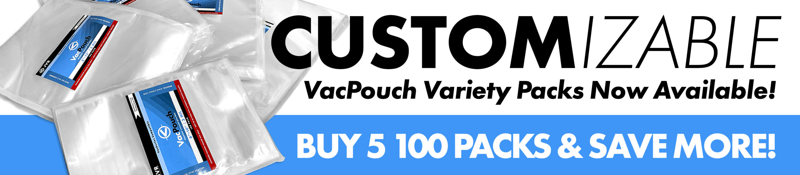 Custom VacPouch Variety Pack