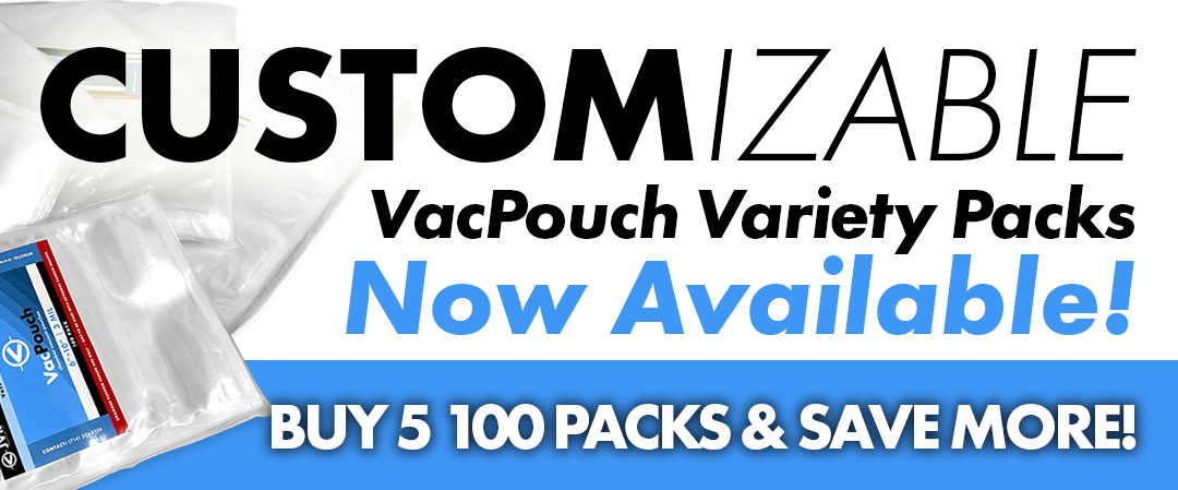 Custom VacPouch Variety Packs Banner | MOBILE