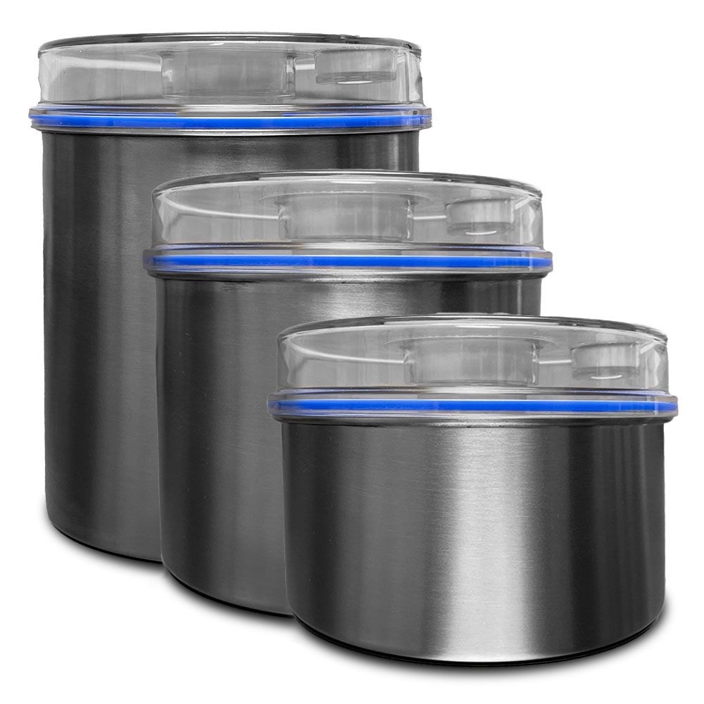 VacLok Stainless Steel Canisters